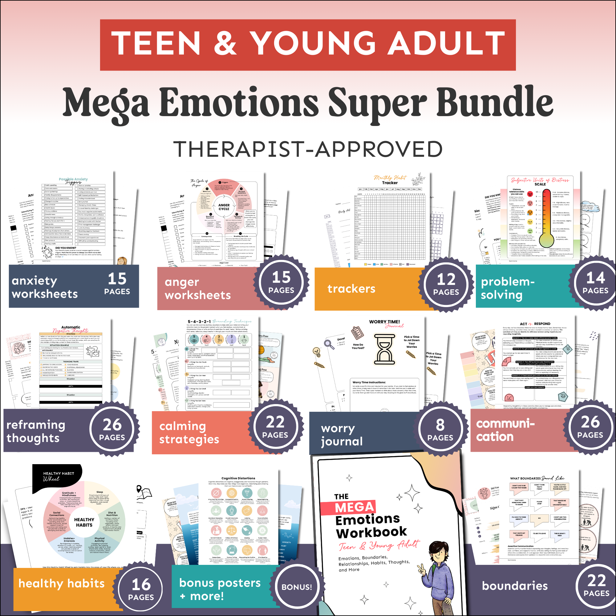 Teen & Young Adult Mega Emotions Super Bundle