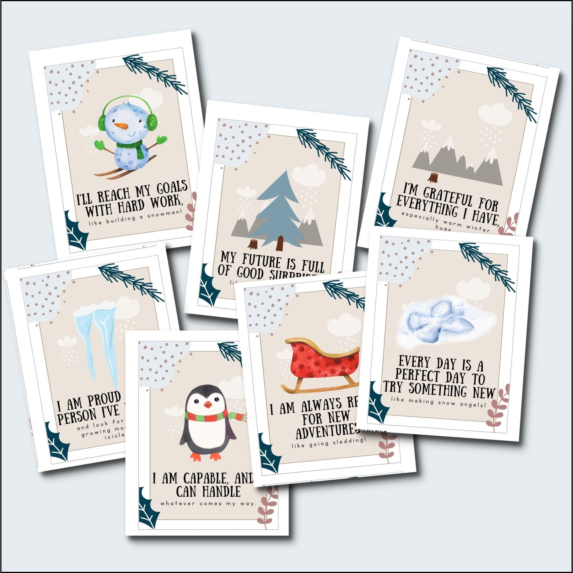 Affirmation Cards Mega Seasonal Bundle