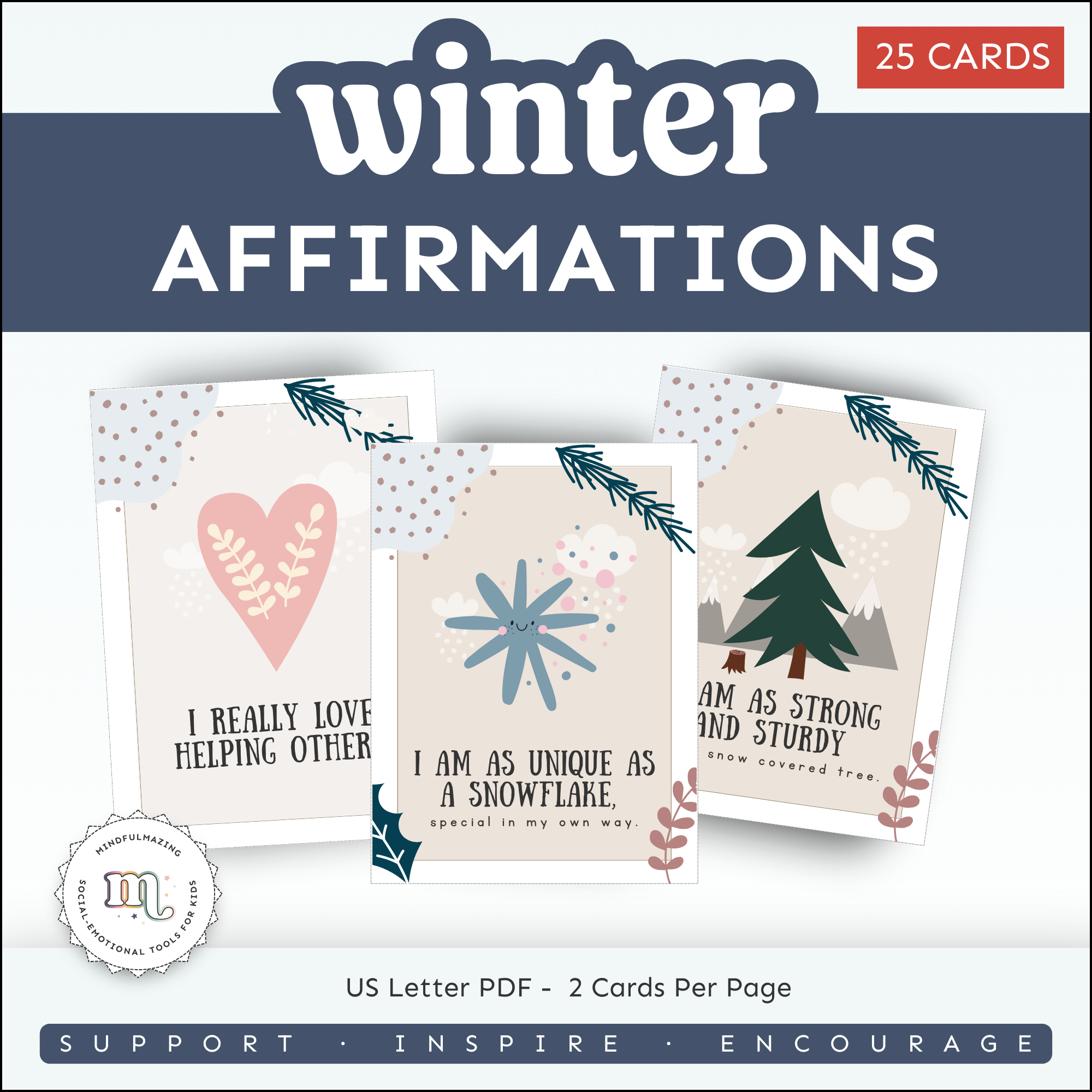 Winter-themed Affirmations