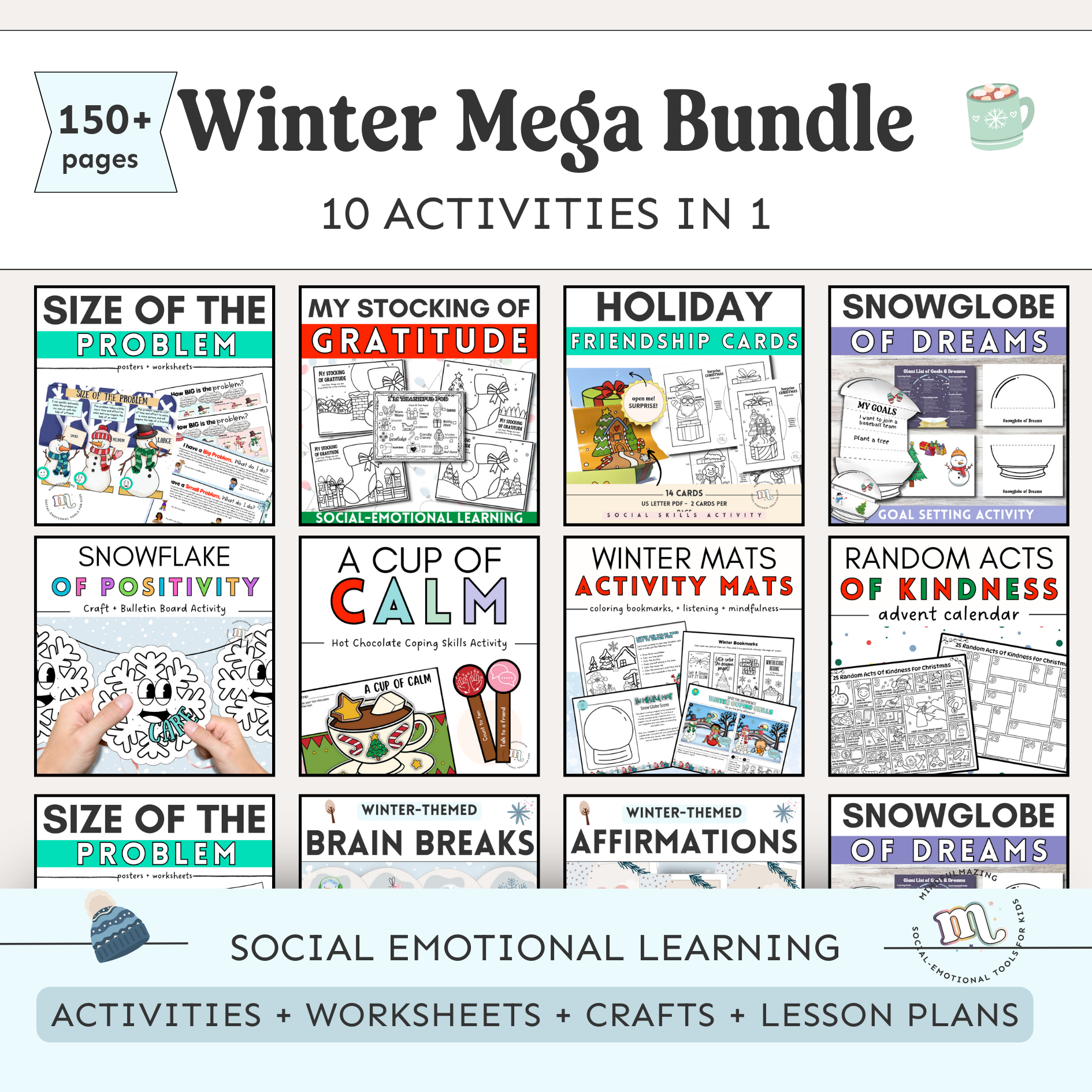 Winter Social-Emotional Learning Mega Bundle