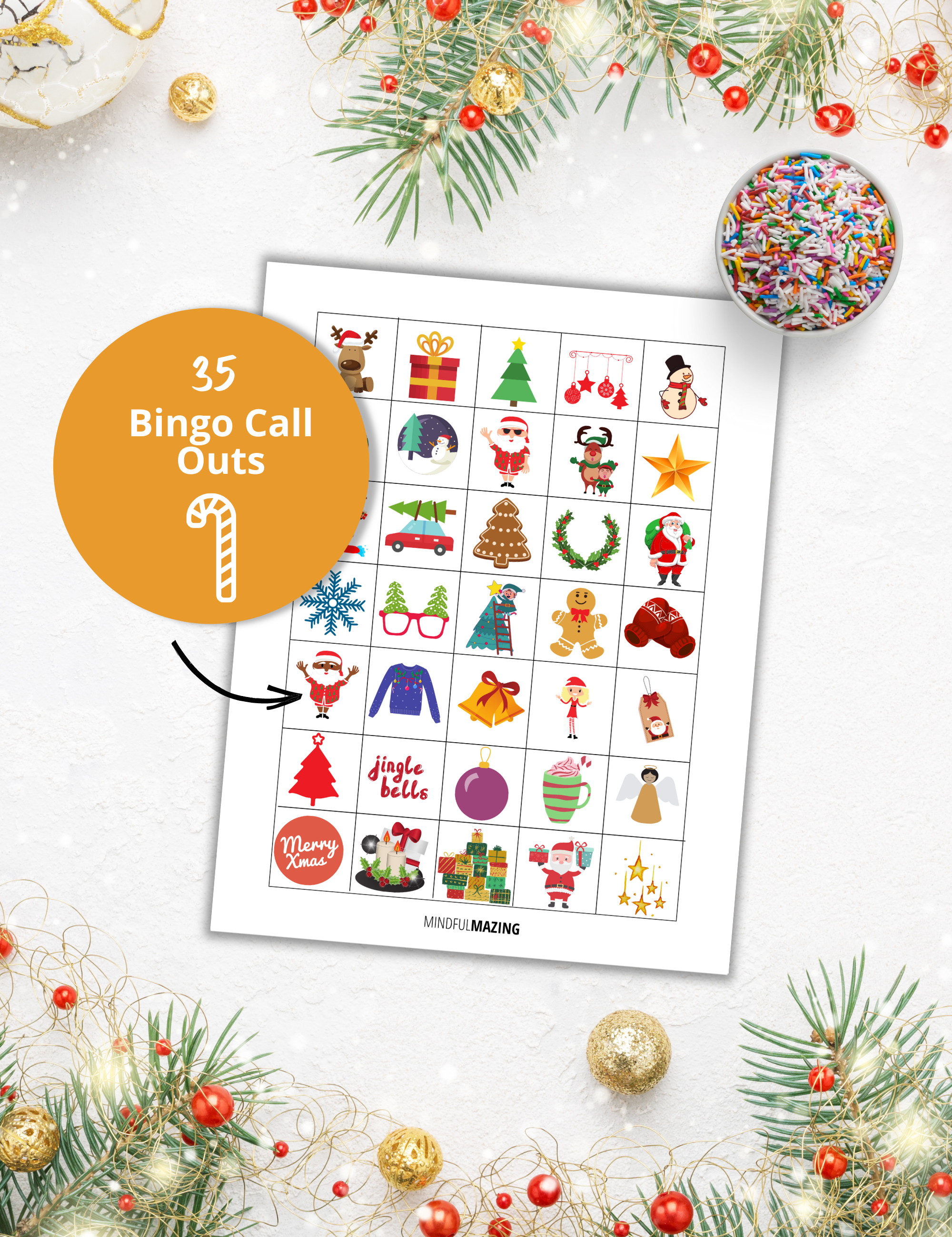 Christmas Bingo (30 Game Cards) PDF