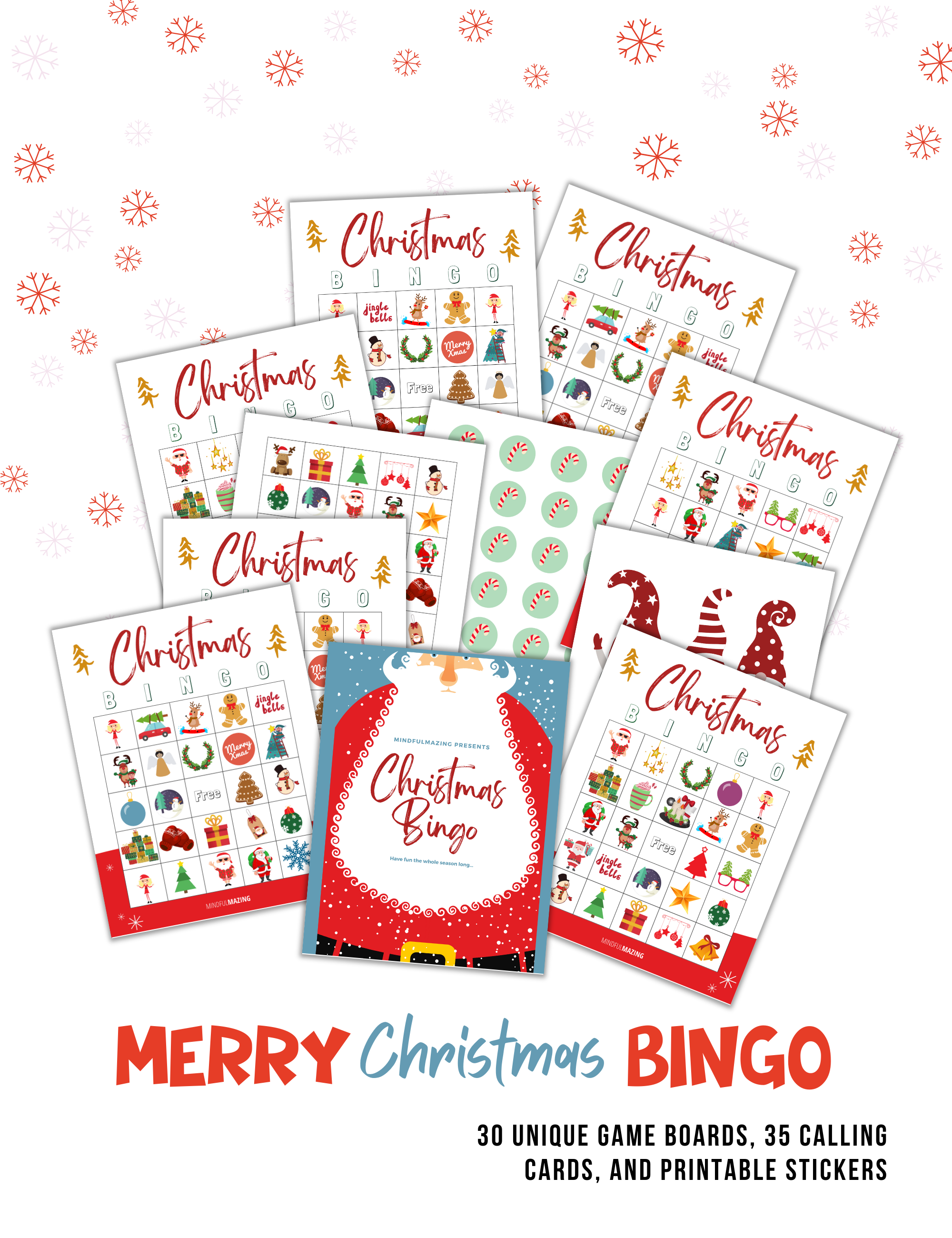 Christmas Bingo (30 Game Cards) PDF