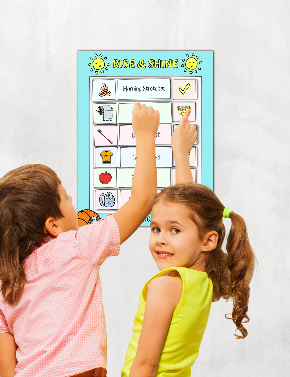 Routine Charts For Kids PDF (ages 2-10)