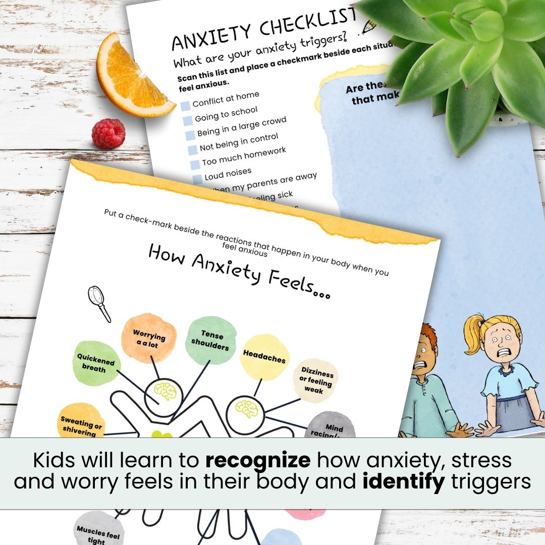 Anxiety Kit for Kids PDF (ages 4 - 11)